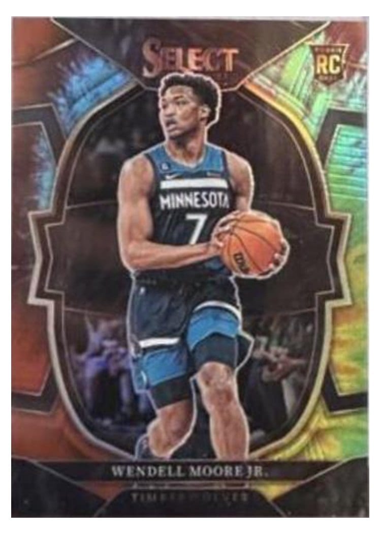 2022-23 Panini Select Base Set Wendell Moore Jr. #73 card