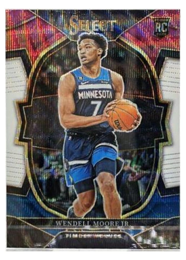 2022-23 Panini Select Base Set Wendell Moore Jr. #73 card