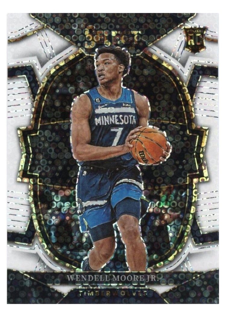 2022-23 Panini Select Base Set Wendell Moore Jr. #73 card