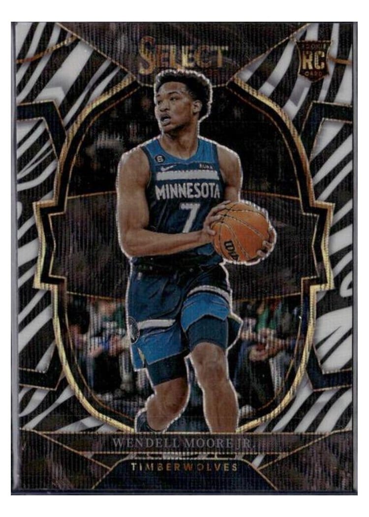 2022-23 Panini Select Base Set Wendell Moore Jr. #73 card