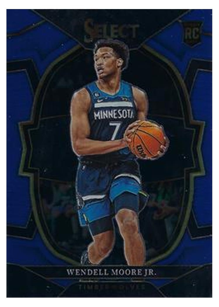 2022-23 Panini Select Base Set Wendell Moore Jr. #73 card