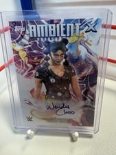 2025 Topps Exalted WWE Wrestling Ambient Autographs Wendy Choo #AMA-WCO card
