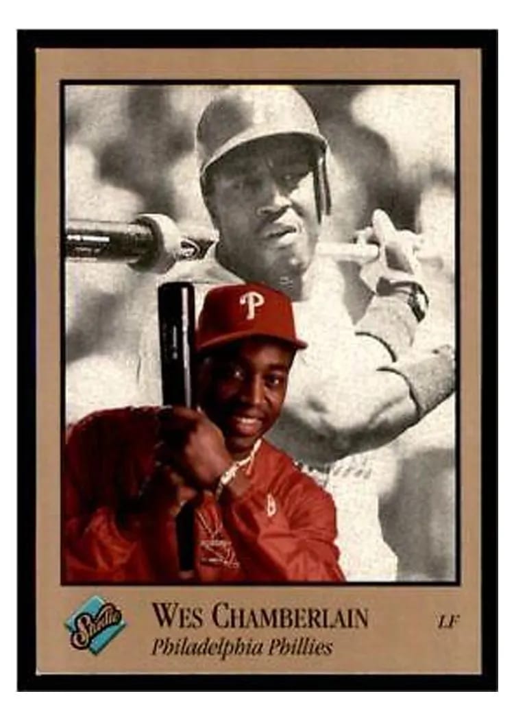 1992 Studio Wes Chamberlain #72 card