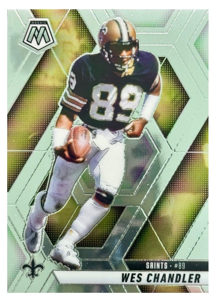 2025 Panini Mosaic Base Set Wes Chandler #74 card