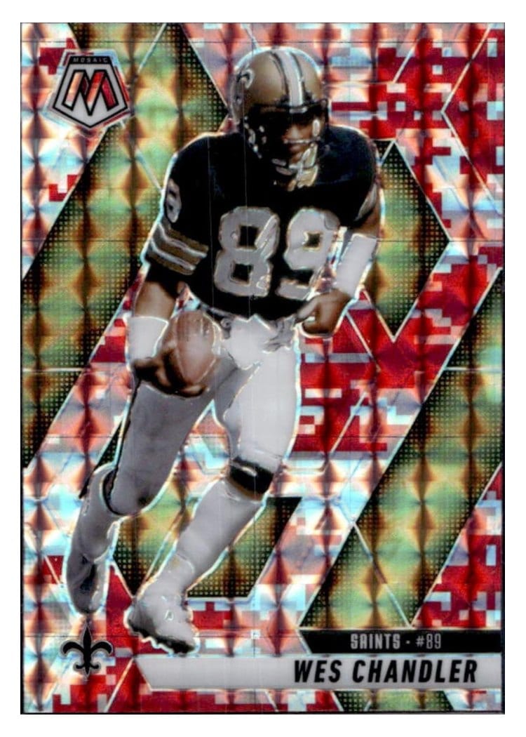 2025 Panini Mosaic Base Set Wes Chandler #74 card