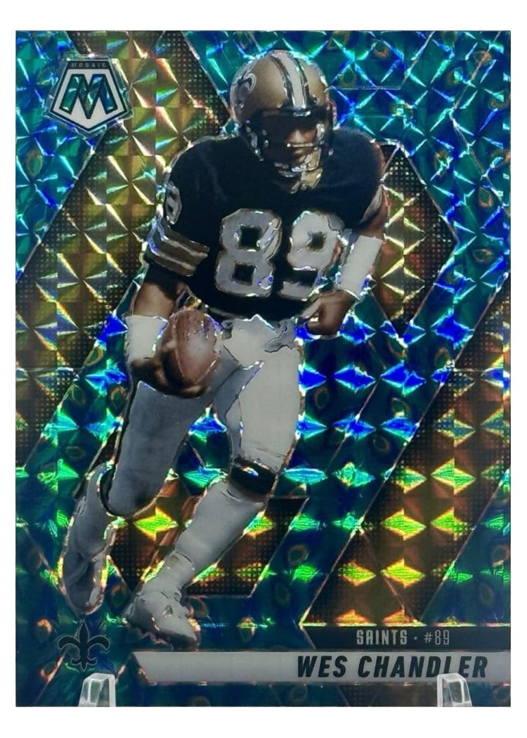 2025 Panini Mosaic Base Set Wes Chandler #74 card