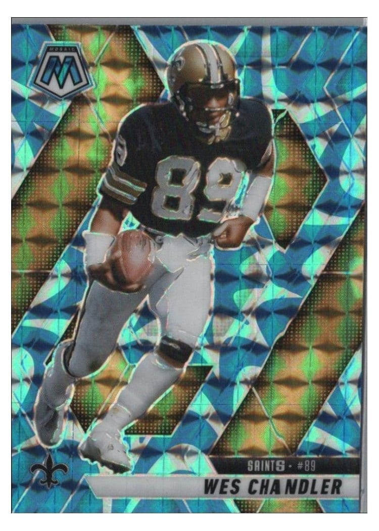2025 Panini Mosaic Base Set Wes Chandler #74 card