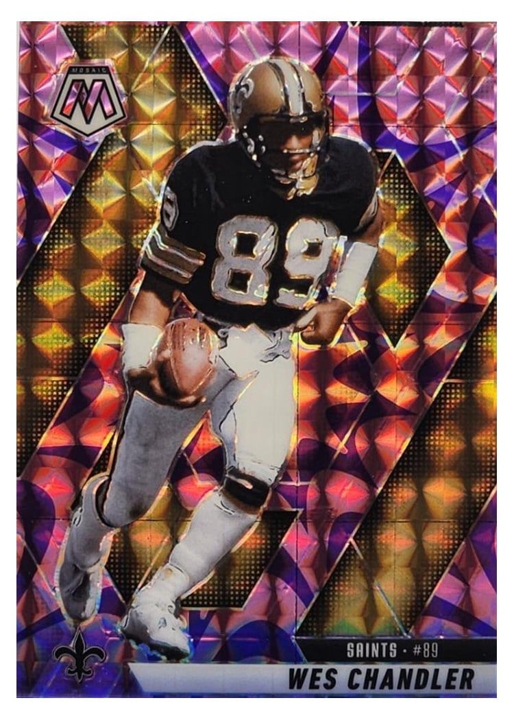 2025 Panini Mosaic Base Set Wes Chandler #74 card