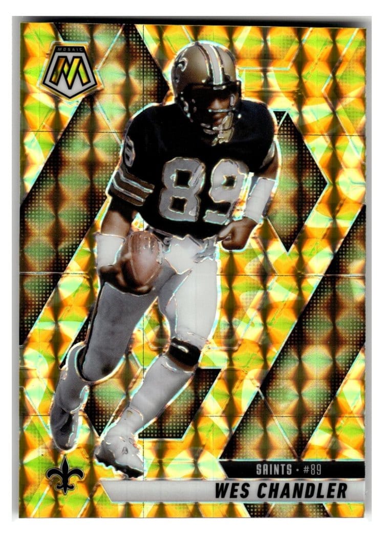 2025 Panini Mosaic Base Set Wes Chandler #74 card