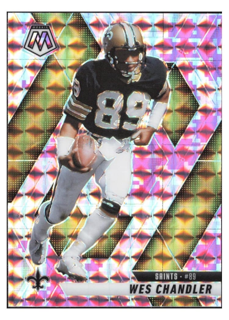 2025 Panini Mosaic Base Set Wes Chandler #74 card