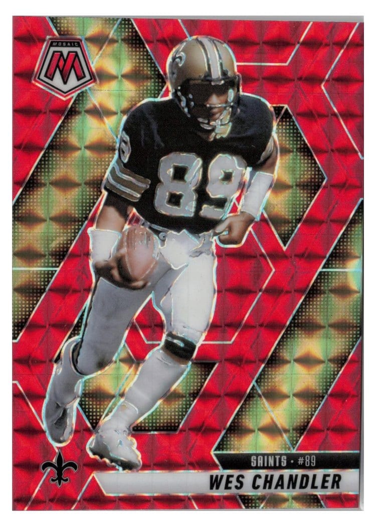 2025 Panini Mosaic Base Set Wes Chandler #74 card