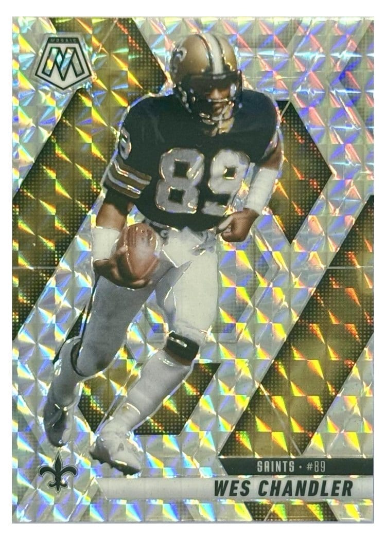 2025 Panini Mosaic Base Set Wes Chandler #74 card