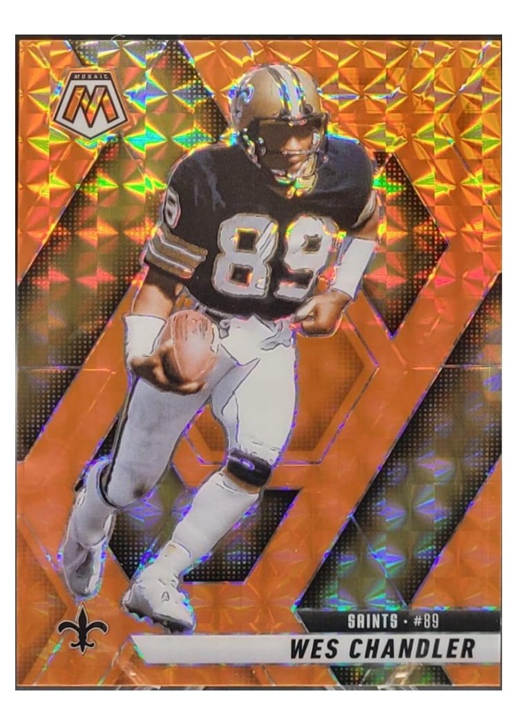 2025 Panini Mosaic Base Set Wes Chandler #74 card