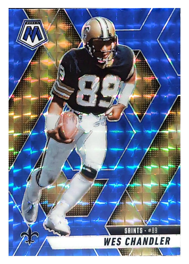 2025 Panini Mosaic Base Set Wes Chandler #74 card
