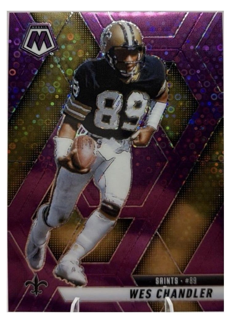 2025 Panini Mosaic Base Set Wes Chandler #74 card