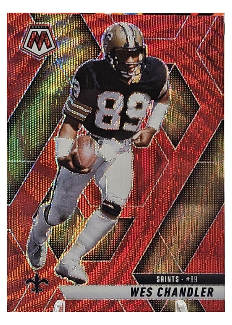 2025 Panini Mosaic Base Set Wes Chandler #74 card
