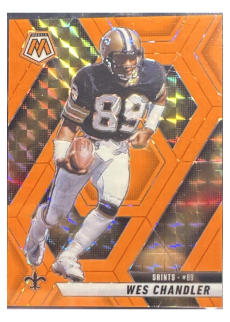 2025 Panini Mosaic Base Set Wes Chandler #74 card