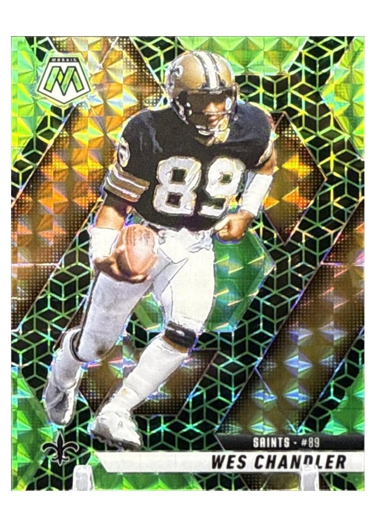 2025 Panini Mosaic Base Set Wes Chandler #74 card