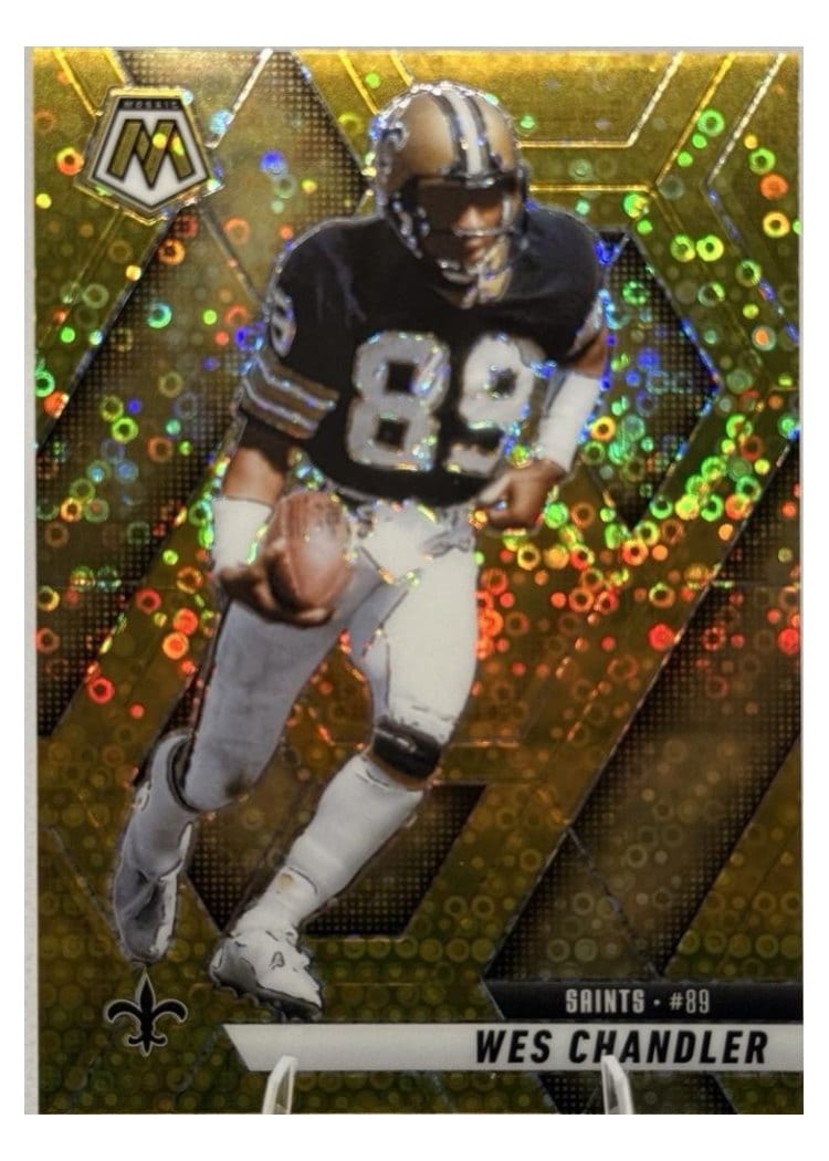 2025 Panini Mosaic Base Set Wes Chandler #74 card