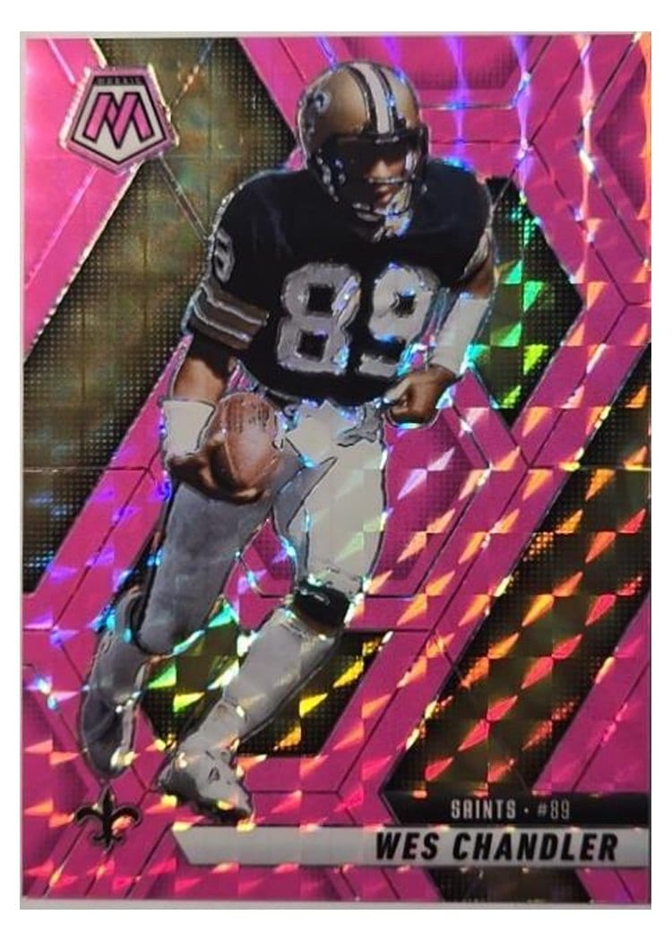 2025 Panini Mosaic Base Set Wes Chandler #74 card