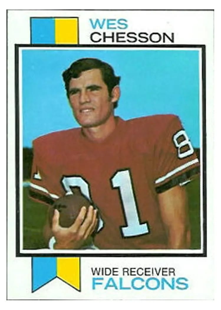 1973 Topps Wes Chesson #281 card