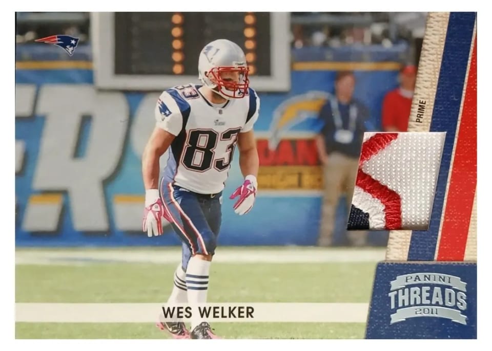 Wes Welker, 2011 Panini Threads