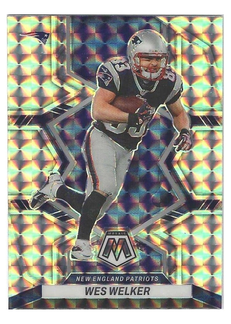 2022 Panini Mosaic Base Set Wes Welker #240 card