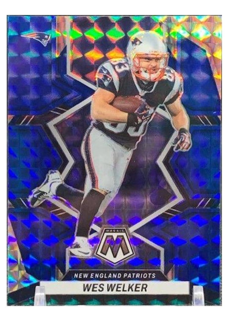 2022 Panini Mosaic Base Set Wes Welker #240 card