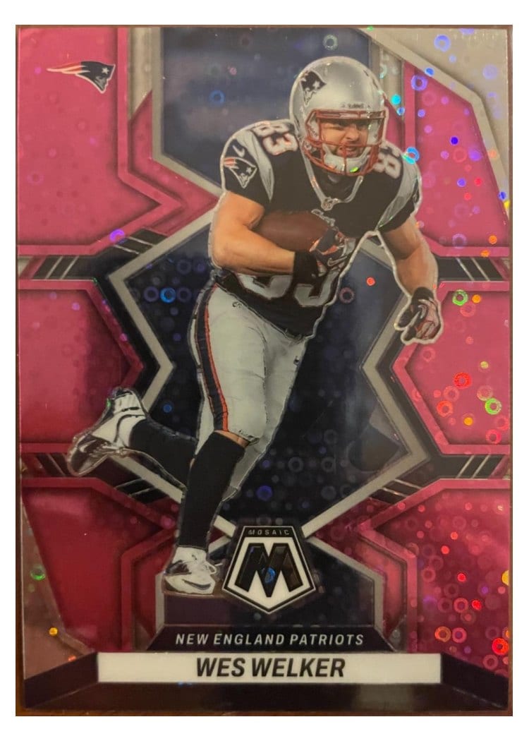 2022 Panini Mosaic Base Set Wes Welker #240 card