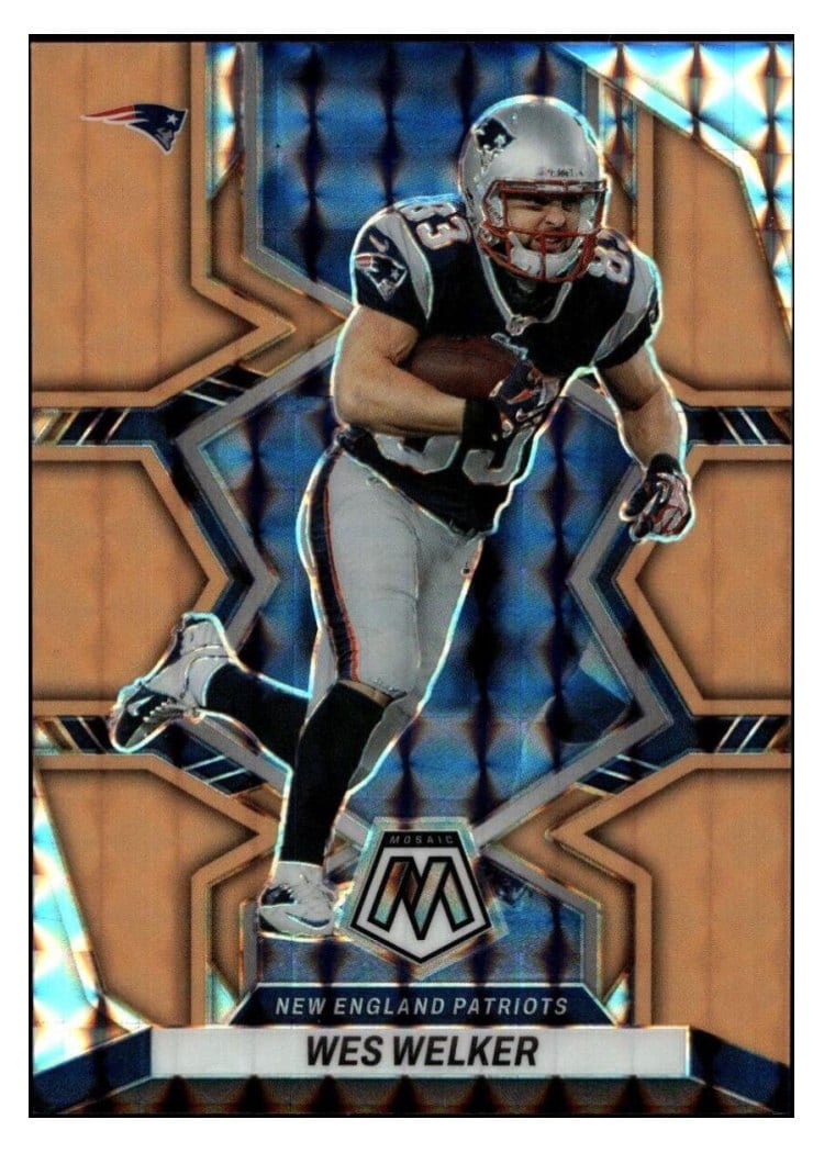 2022 Panini Mosaic Base Set Wes Welker #240 card