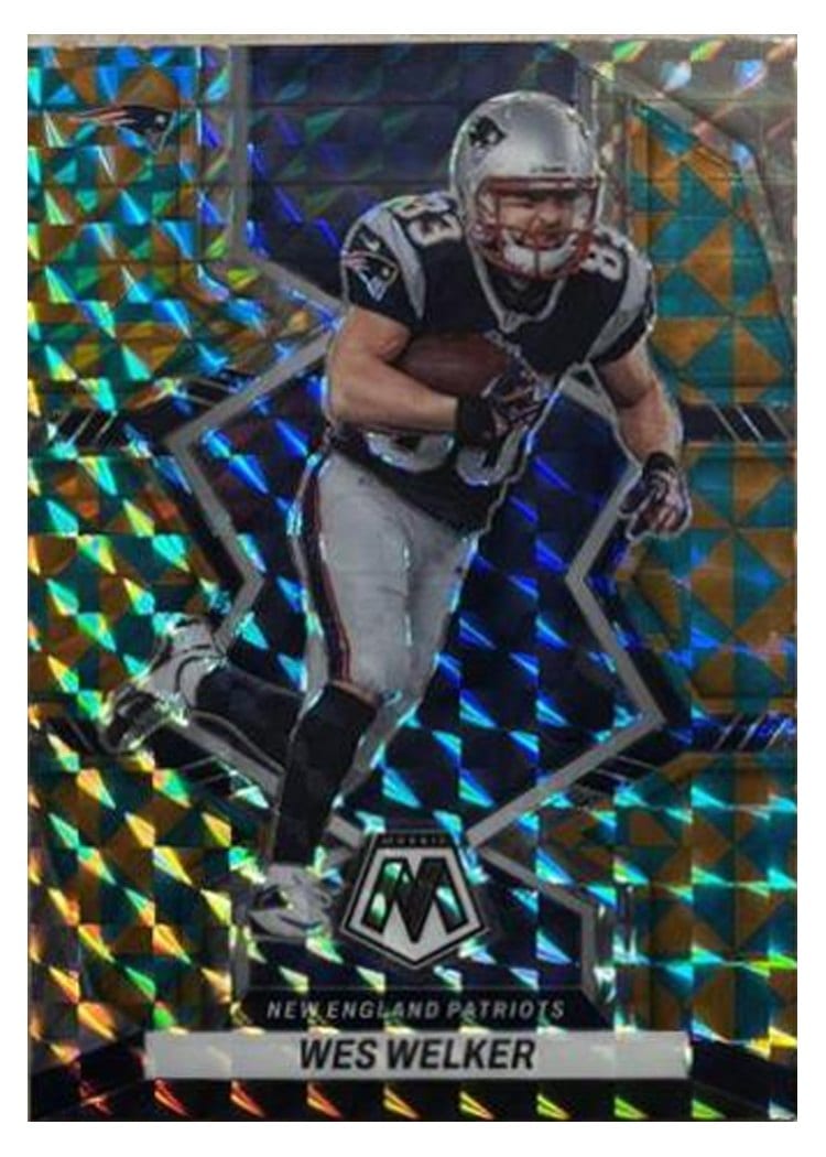 2022 Panini Mosaic Base Set Wes Welker #240 card