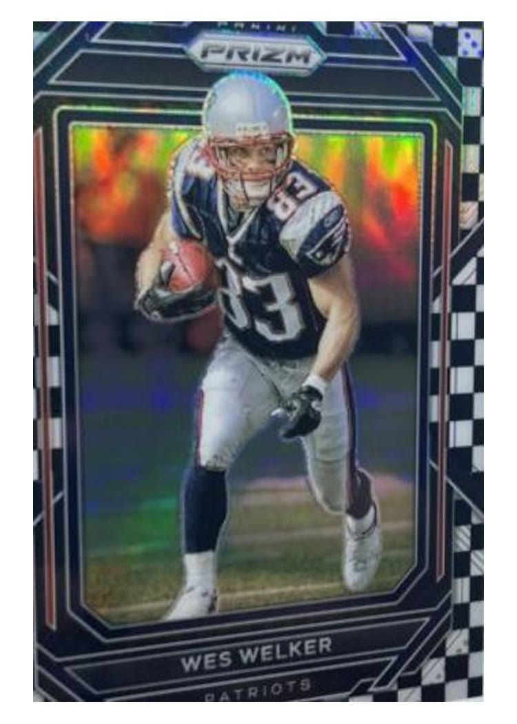 2022 Panini Prizm Base Set Wes Welker #205 card