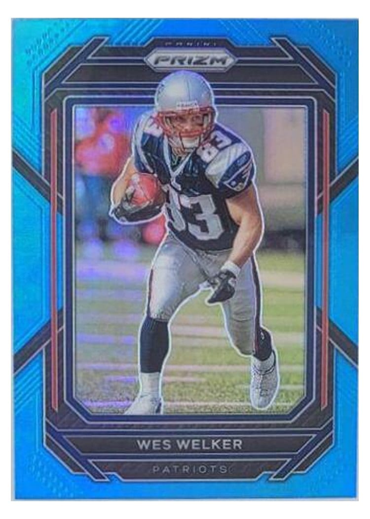 2022 Panini Prizm Base Set Wes Welker #205 card