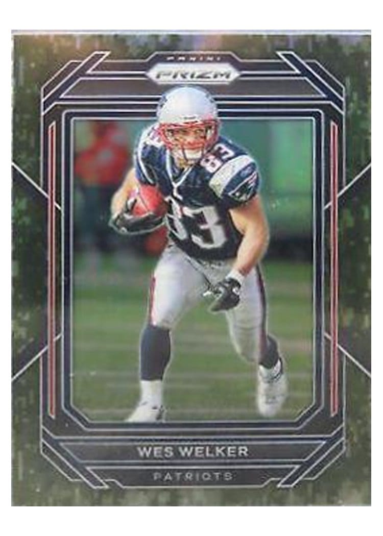 2022 Panini Prizm Base Set Wes Welker #205 card