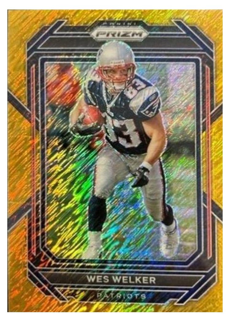 2022 Panini Prizm Base Set Wes Welker #205 card