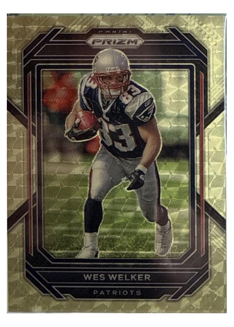 2022 Panini Prizm Base Set Wes Welker #205 card