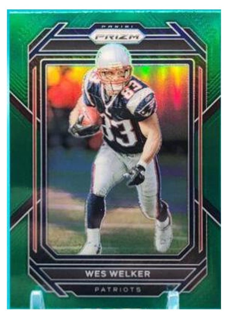 2022 Panini Prizm Base Set Wes Welker #205 card