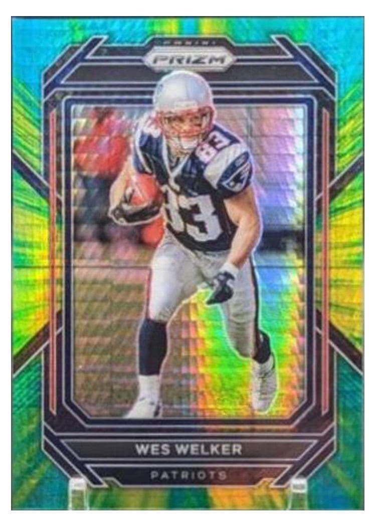 2022 Panini Prizm Base Set Wes Welker #205 card