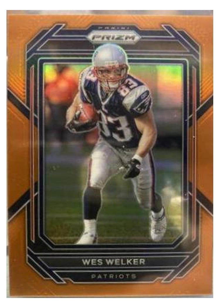 2022 Panini Prizm Base Set Wes Welker #205 card