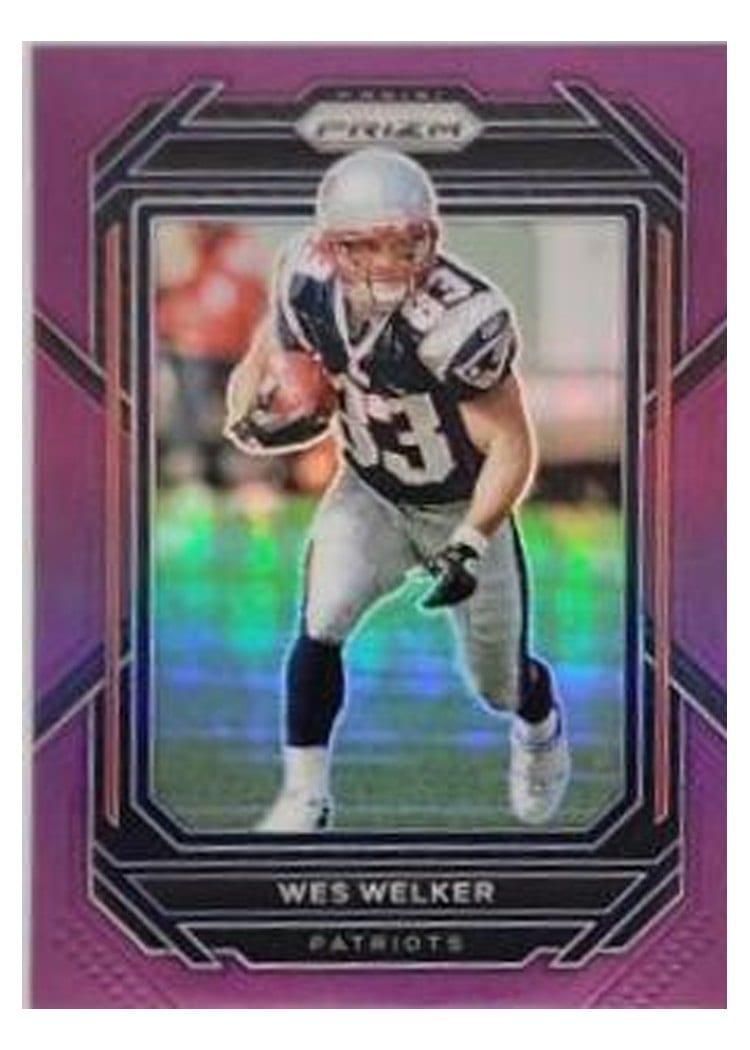 2022 Panini Prizm Base Set Wes Welker #205 card
