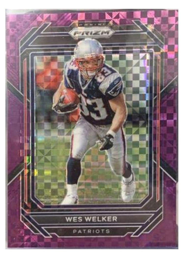 2022 Panini Prizm Base Set Wes Welker #205 card