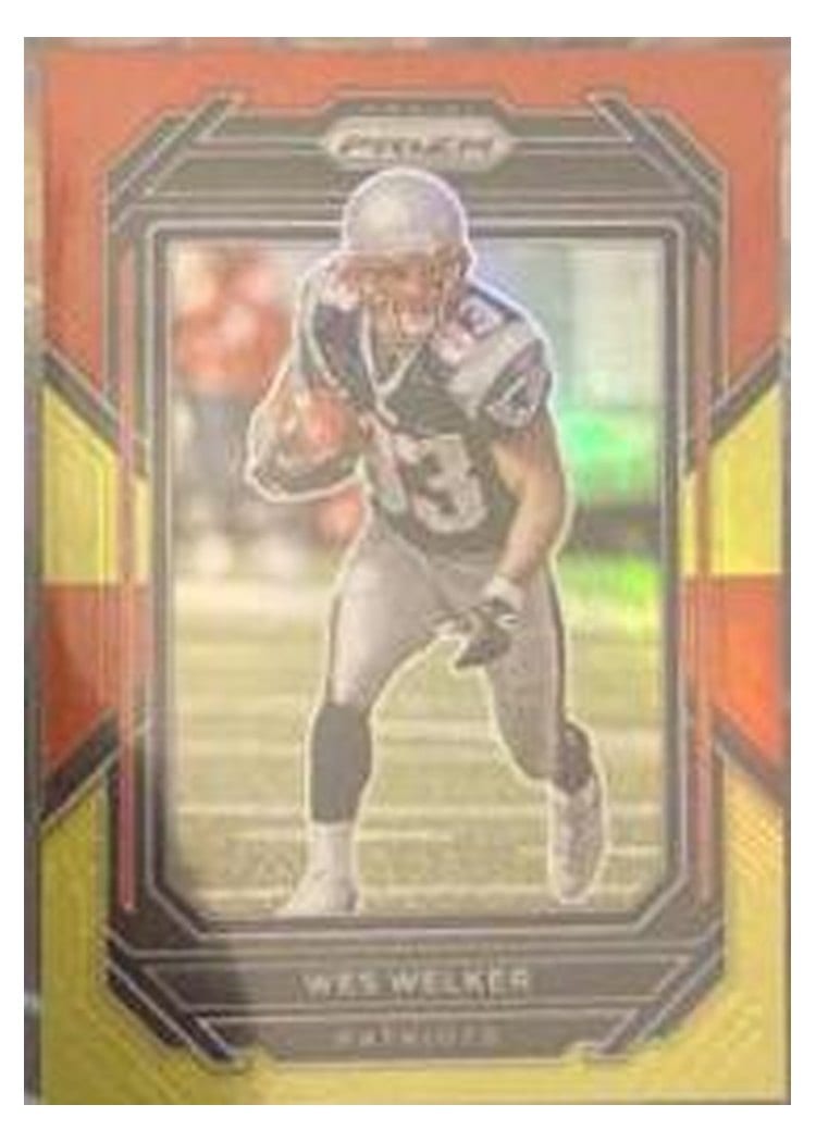 2022 Panini Prizm Base Set Wes Welker #205 card