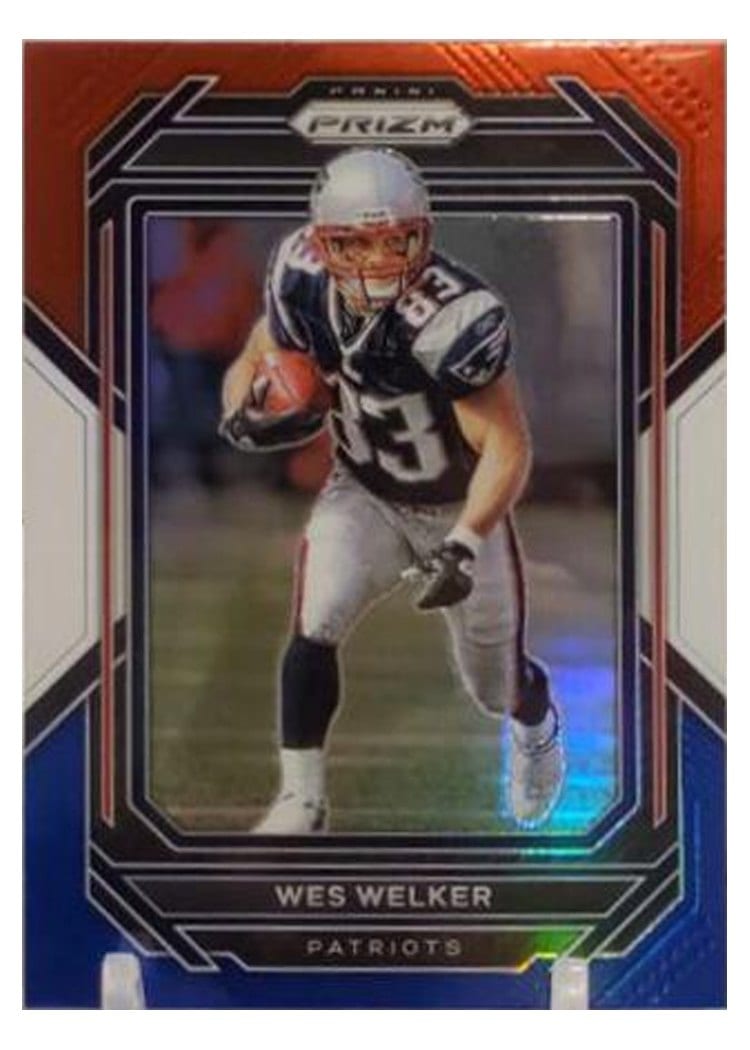 2022 Panini Prizm Base Set Wes Welker #205 card