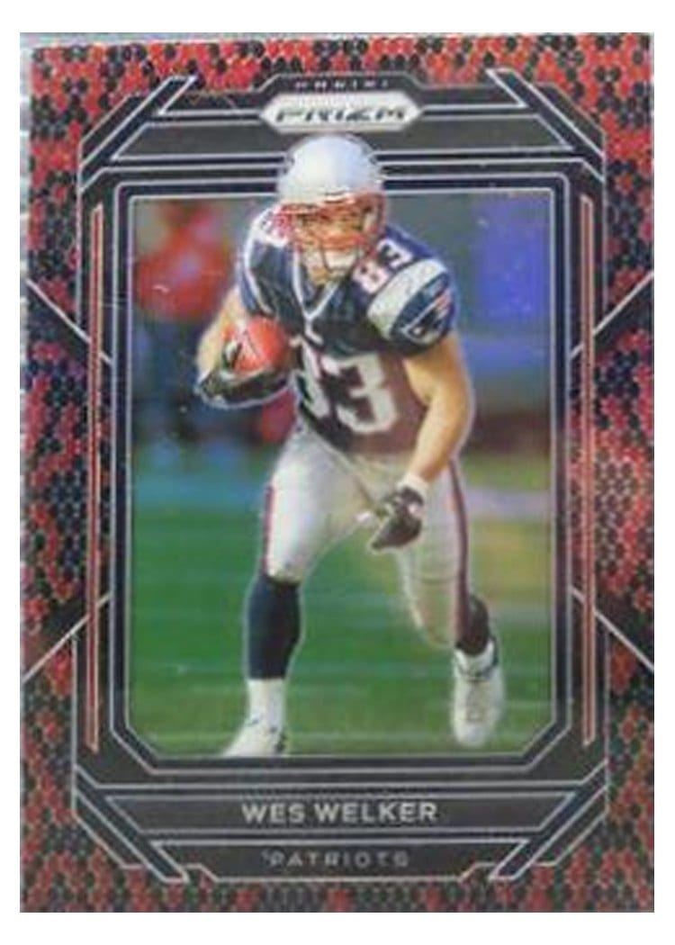 2022 Panini Prizm Base Set Wes Welker #205 card
