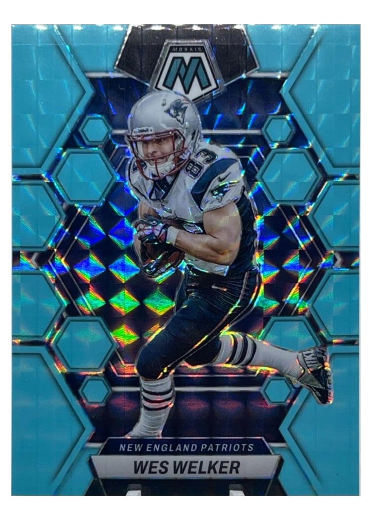 2023 Panini Mosaic Base Set Wes Welker #163 card