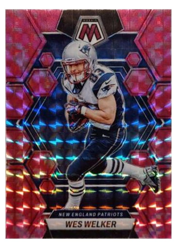 2023 Panini Mosaic Base Set Wes Welker #163 card