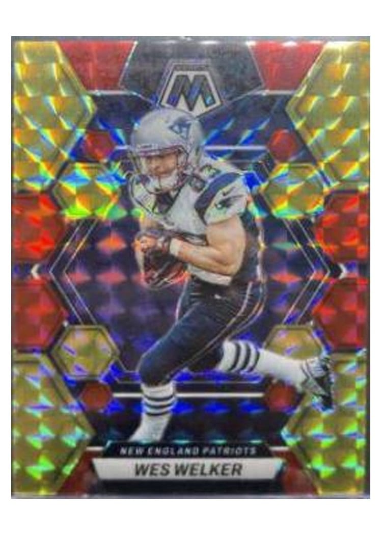 2023 Panini Mosaic Base Set Wes Welker #163 card