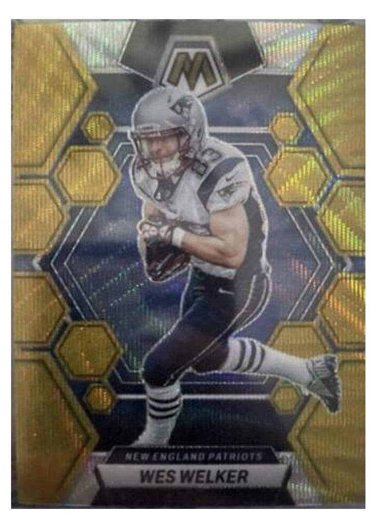 2023 Panini Mosaic Base Set Wes Welker #163 card