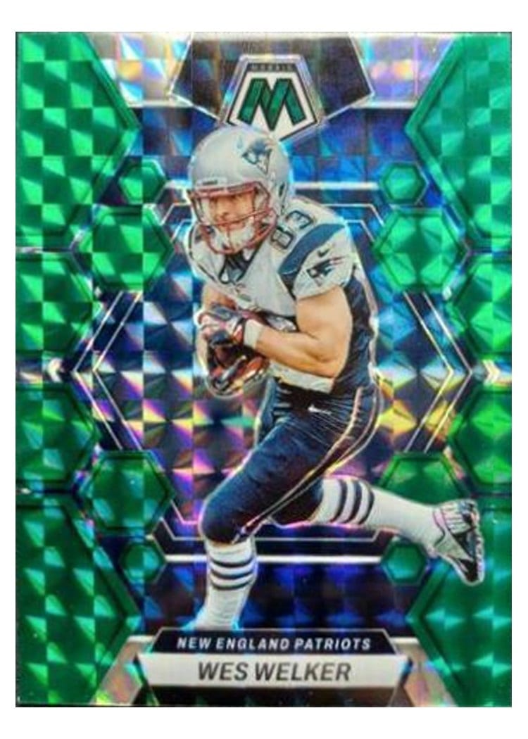 2023 Panini Mosaic Base Set Wes Welker #163 card