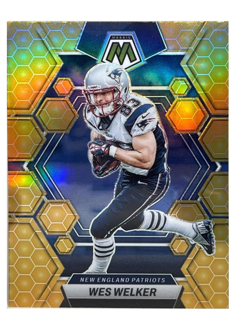 2023 Panini Mosaic Base Set Wes Welker #163 card
